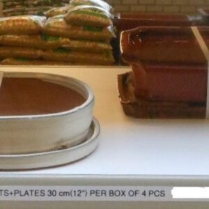 Huis and Tuindecoratie empty bonsai pots + plates, 31-32 cm. 4 pcs per box
(4 Plants/Order)(31cmP 10cmH)