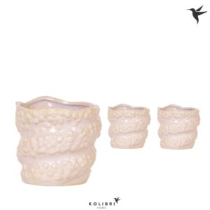 Keramische Pot Kolibri Home Octopus Pot pink
(4 Plants/Order)(12cmP 13cmH)