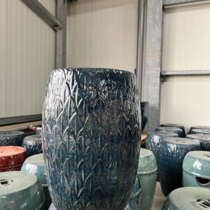 Huis and Tuindecoratie Glazed garden stool - blue
(1 Plants/Order)(cmP 55cmH)