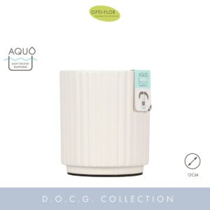 Keramische Pot Molise White 12 cm Aquo
(6 Plants/Order)(12cmP cmH)