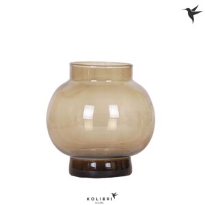 Keramische Pot Kolibri Home Glass Bowl brown
(4 Plants/Order)(16cmP 20cmH)