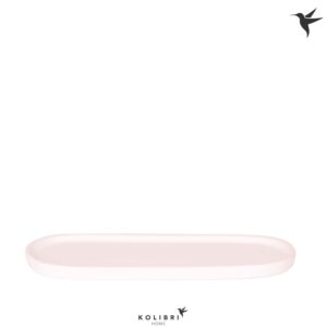 Huis and Tuindecoratie Kolibri Home Oval plate Resin white
(8 Plants/Order)(18cmP 4cmH)