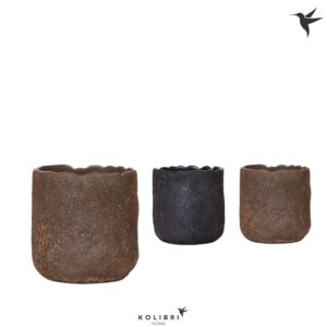 Keramische Pot Kolibri Home Moon Pot mix
(7 Plants/Order)(9cmP 11cmH)