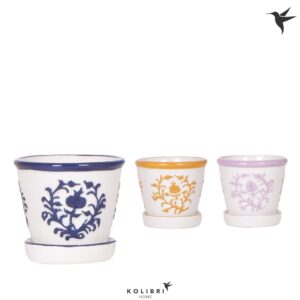 Keramische Pot Kolibri Home Malaga Pot mix
(12 Plants/Order)(6cmP 7cmH)