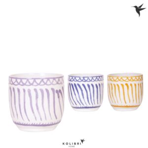 Keramische Pot Kolibri Home Granada Pot mix
(4 Plants/Order)(12cmP 13cmH)