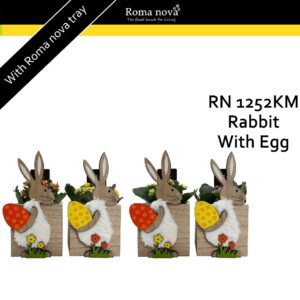 Kalanchoe 1252KM - Rabbit with Egg (Kalanchoe mix)
(8 Plants/Order)(11cmP 21cmH)