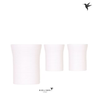 Keramische Pot Home Furrow white
(8 Plants/Order)(9cmP 13cmH)